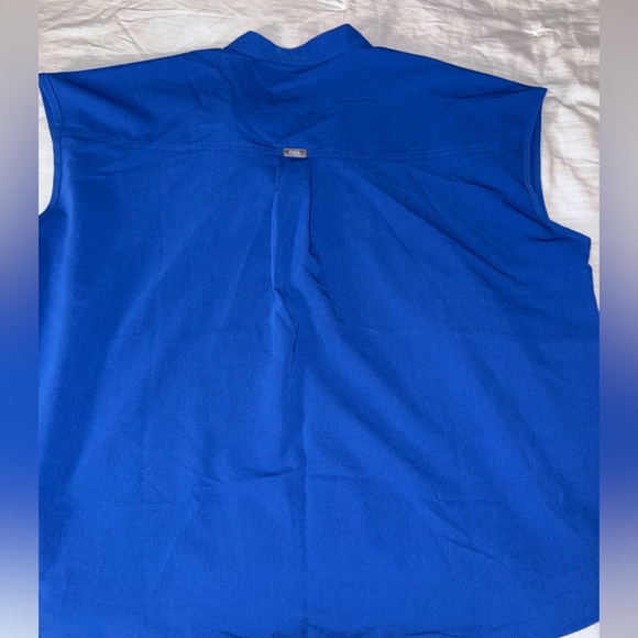 FIGS Winning Blue Rafaela Scrub Top XXL - Picture 4 of 6